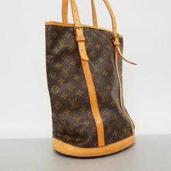 Louis Vuitton Tote Bag Monogram Bucket GM M42236 Brown Women's