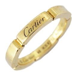 Cartier Ring Maillon Panthere K18YG Yellow Gold Size 8 Ladies