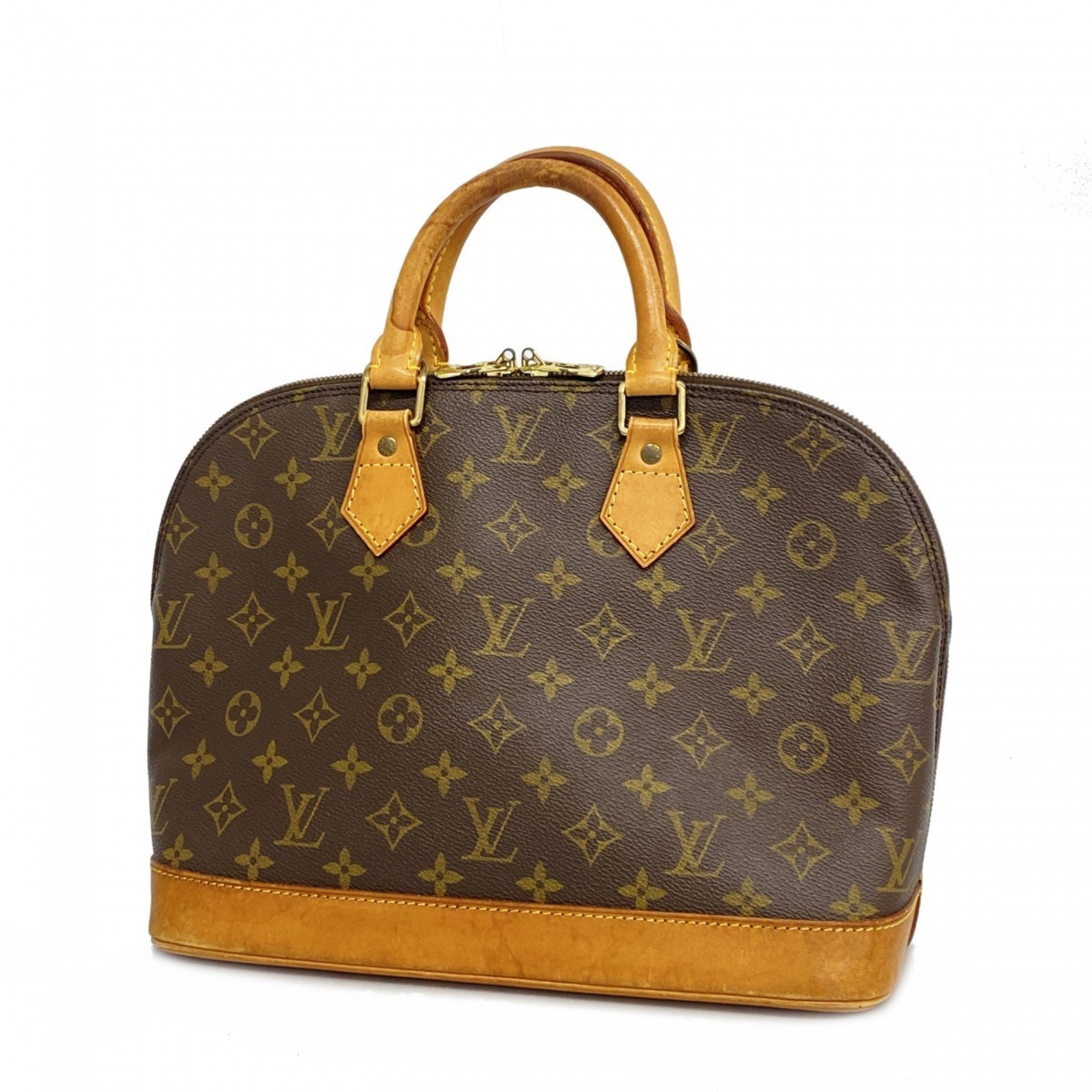 Louis Vuitton handbag Monogram Alma M51130 Brown ladies