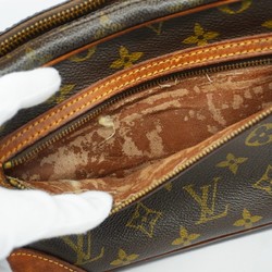 Louis Vuitton Clutch Bag Monogram Marly Dragonne M51825 Brown Men's