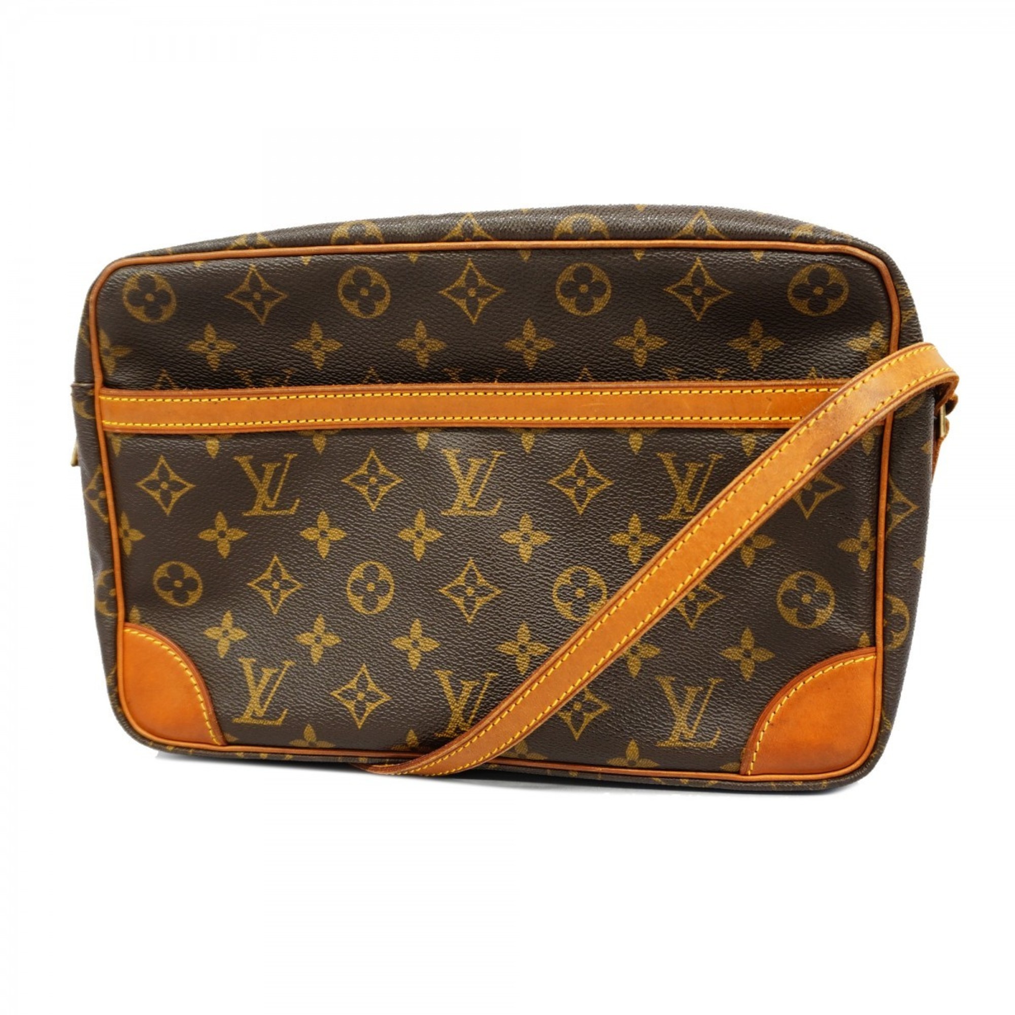 Louis Vuitton Shoulder Bag Monogram Trocadero 30 M51272 Brown Women's