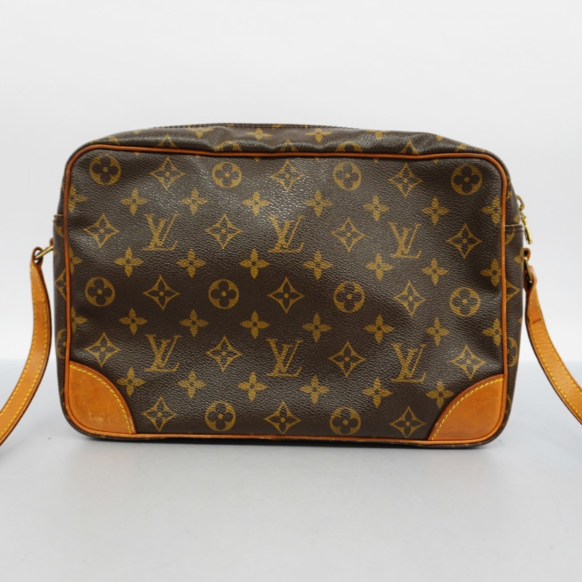 Louis Vuitton Shoulder Bag Monogram Trocadero 30 M51272 Brown Women's