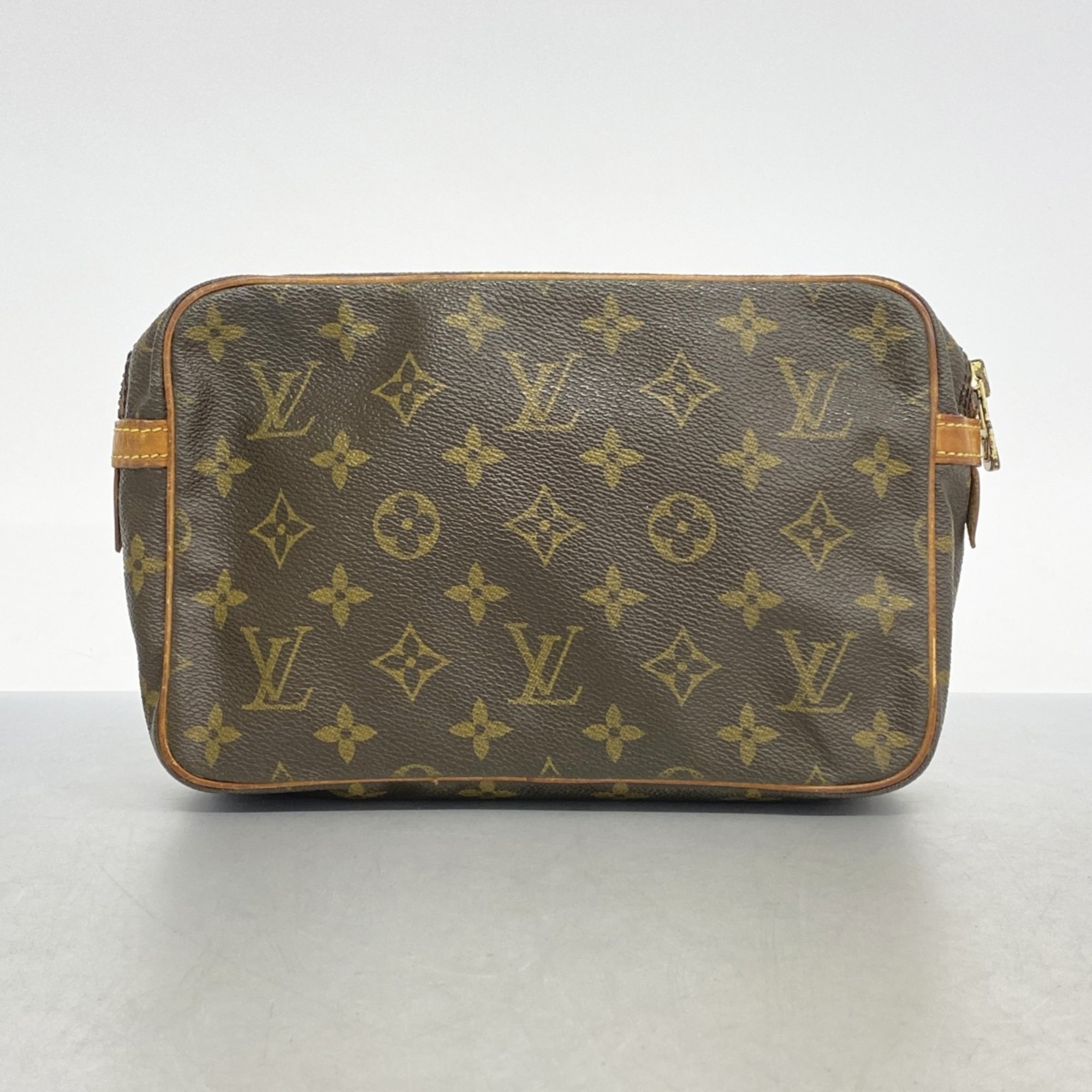 Louis Vuitton Clutch Bag Monogram Compiegne 23 M51847 Brown Women's