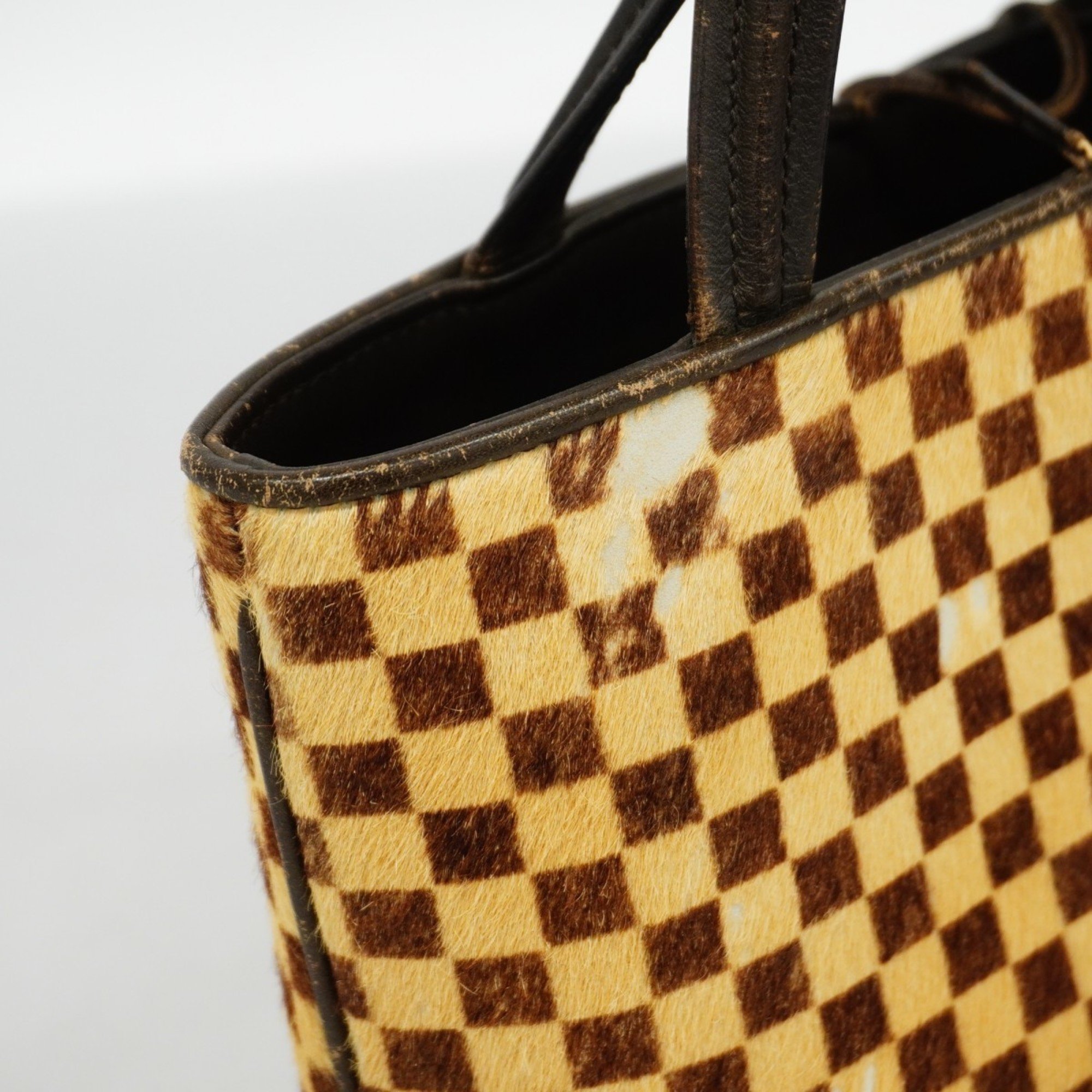 Louis Vuitton Handbag Damier Sauvage Impala M92133 Ebene Ladies