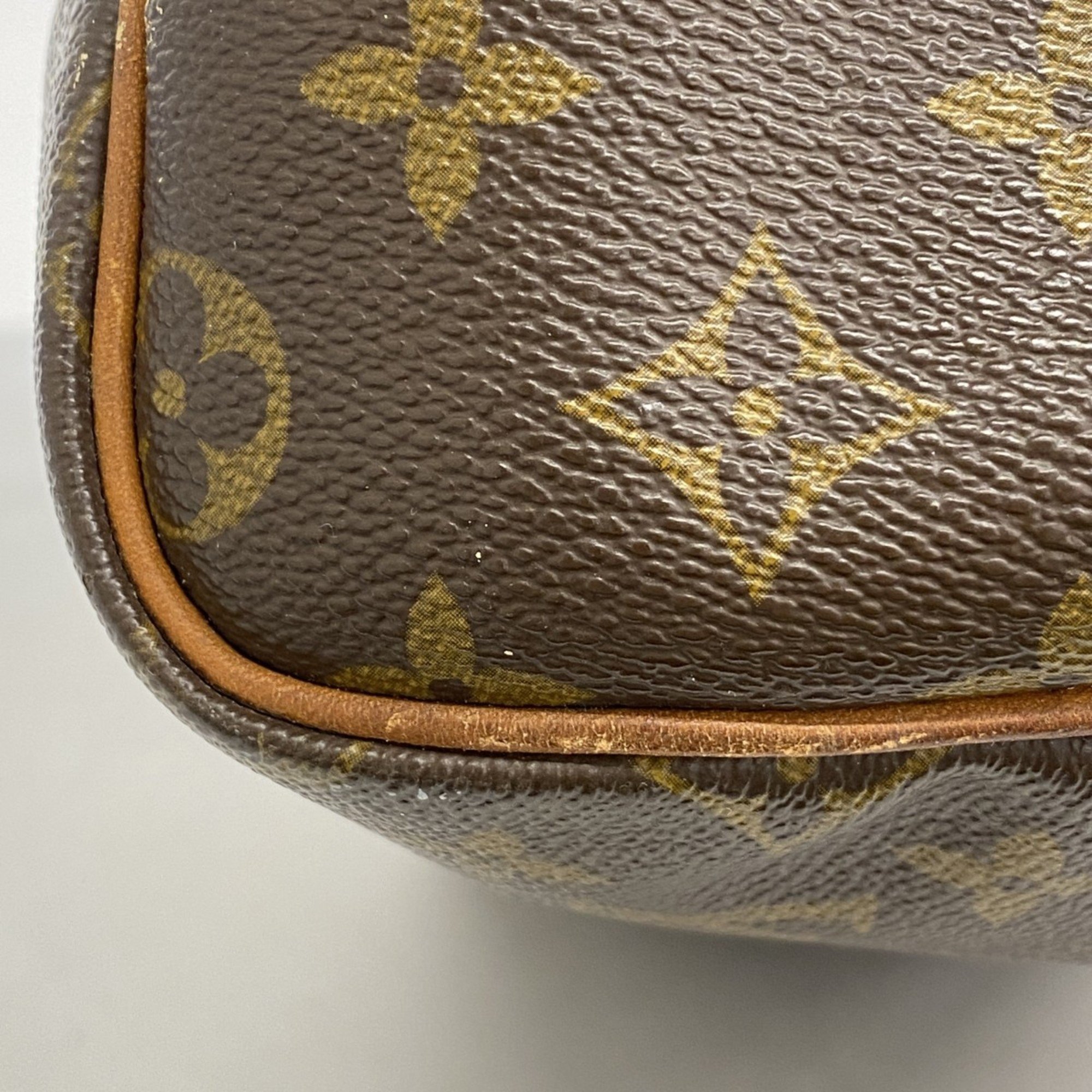 Louis Vuitton Handbag Monogram Speedy 30 M41108 Brown Ladies