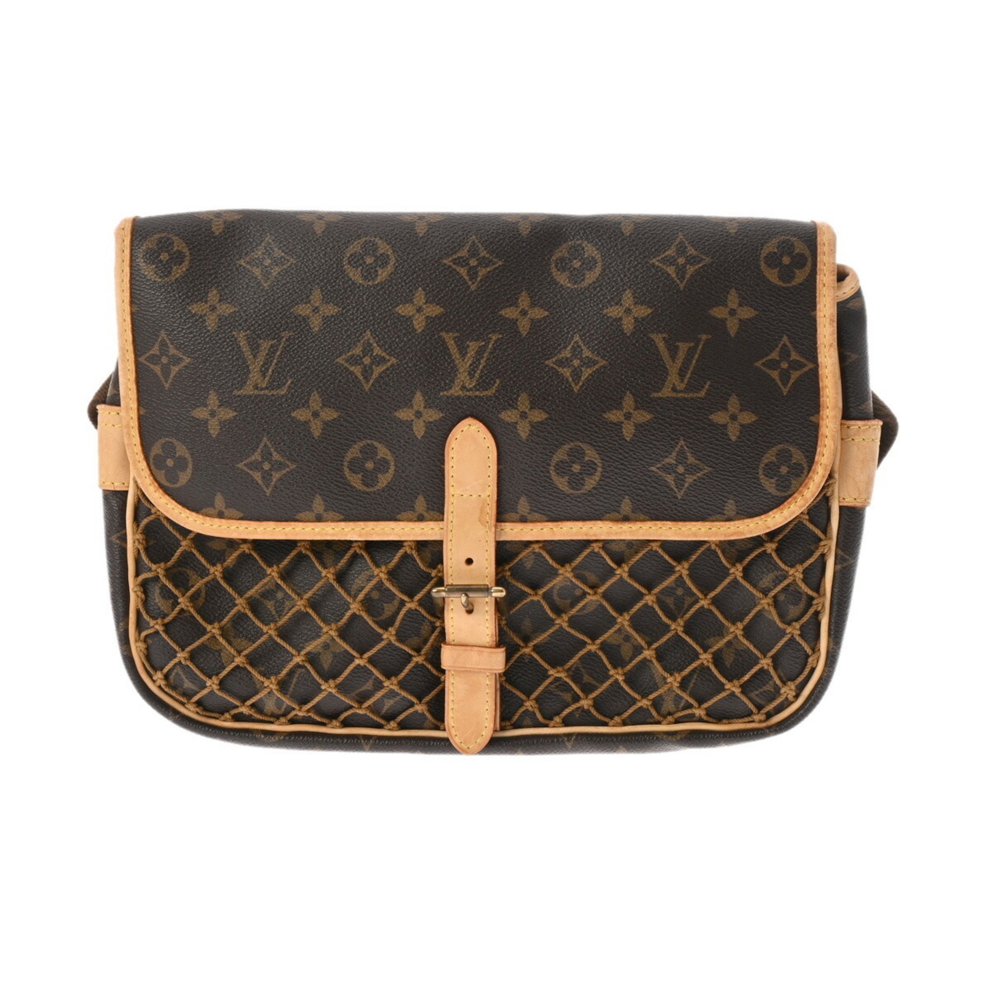 LOUIS VUITTON Louis Vuitton Monogram Congo PM Brown M40117 Unisex Canvas Shoulder Bag