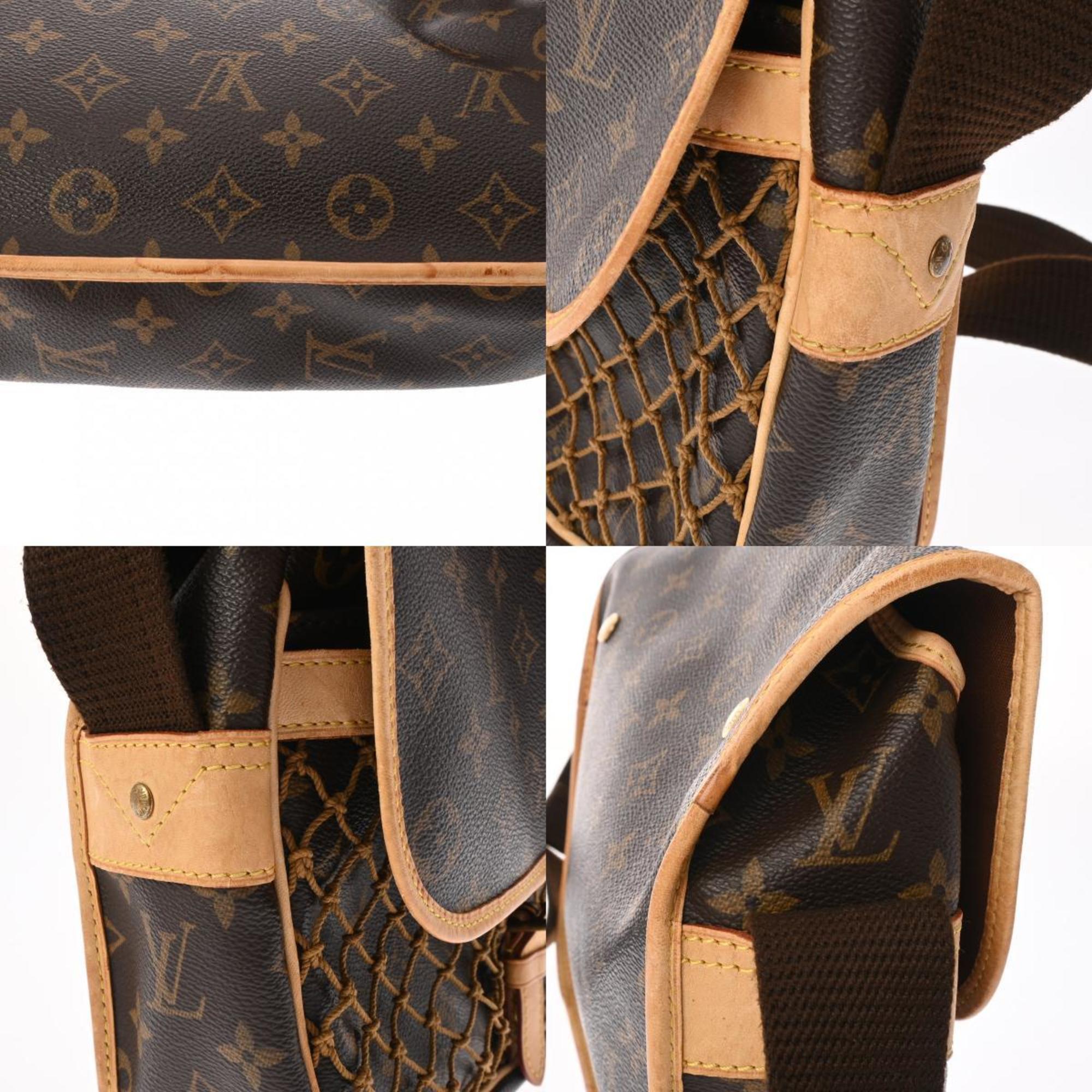 LOUIS VUITTON Louis Vuitton Monogram Congo PM Brown M40117 Unisex Canvas Shoulder Bag