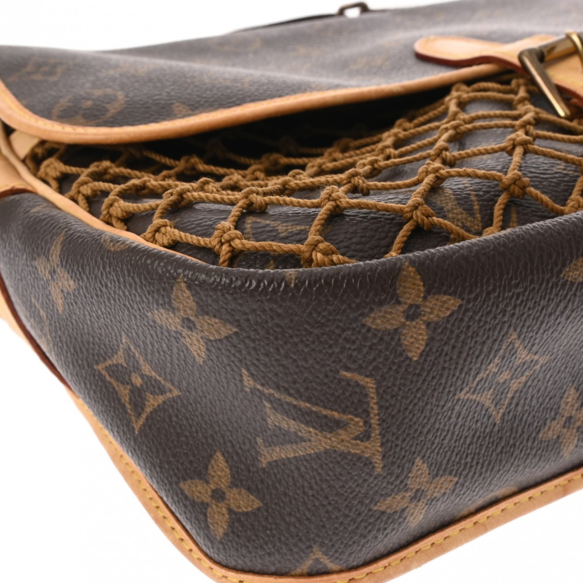 LOUIS VUITTON Louis Vuitton Monogram Congo PM Brown M40117 Unisex Canvas Shoulder Bag