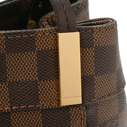 LOUIS VUITTON Damier Marble PM Brown N41215 Women's Canvas Handbag