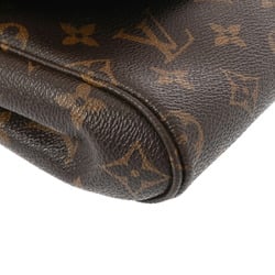 LOUIS VUITTON Louis Vuitton Monogram Favorite MM Brown M40718 Women's Canvas Shoulder Bag