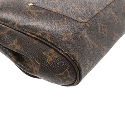 LOUIS VUITTON Louis Vuitton Monogram Favorite MM Brown M40718 Women's Canvas Shoulder Bag