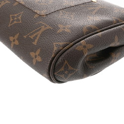 LOUIS VUITTON Louis Vuitton Monogram Favorite MM Brown M40718 Women's Canvas Shoulder Bag