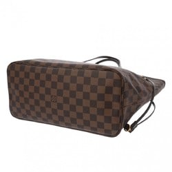 LOUIS VUITTON Damier Neverfull MM Brown N51105 Women's Canvas Tote Bag