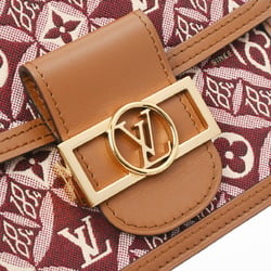 LOUIS VUITTON Louis Vuitton Monogram Jacquard Dauphine MINI Pink M57172 Women's Shoulder Bag