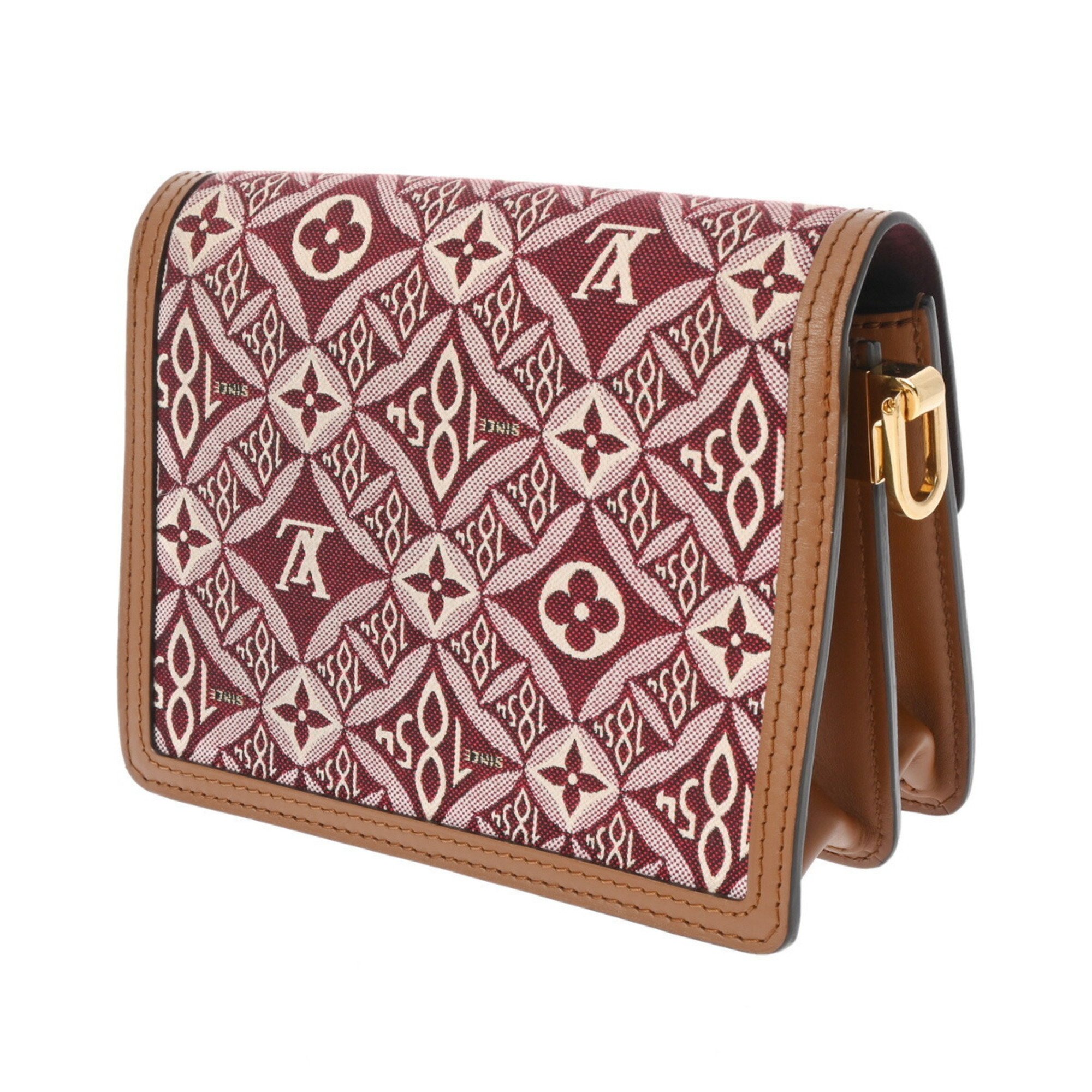 LOUIS VUITTON Louis Vuitton Monogram Jacquard Dauphine MINI Pink M57172 Women's Shoulder Bag