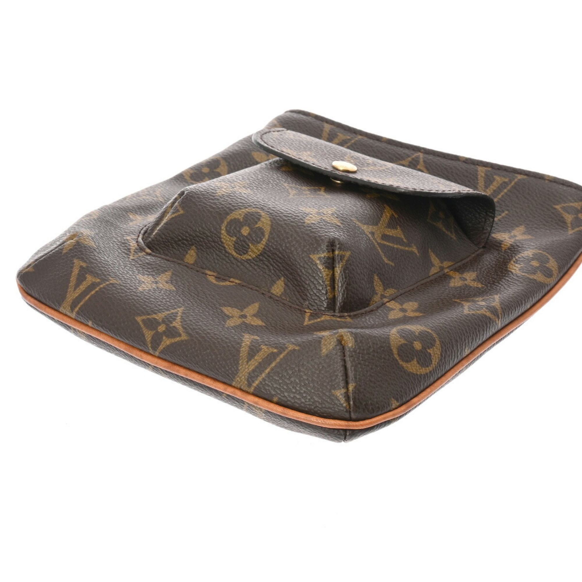 LOUIS VUITTON Louis Vuitton Monogram Partition Brown M51901 Women's Canvas Pouch