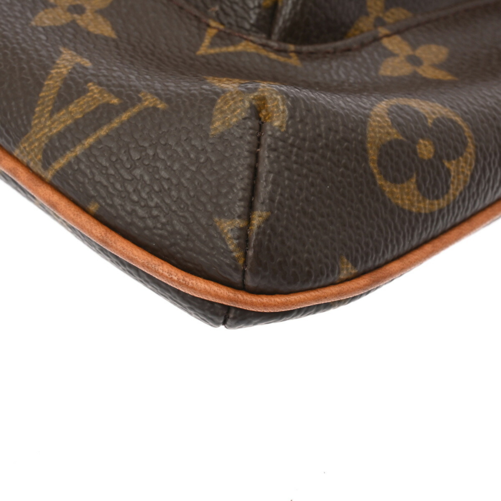 LOUIS VUITTON Louis Vuitton Monogram Partition Brown M51901 Women's Canvas Pouch