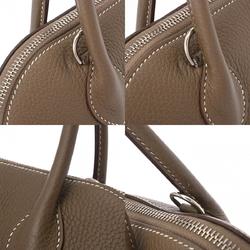 HERMES Bolide 31 Etoupe Y Stamp (around 2020) Women's Taurillon Clemence Handbag