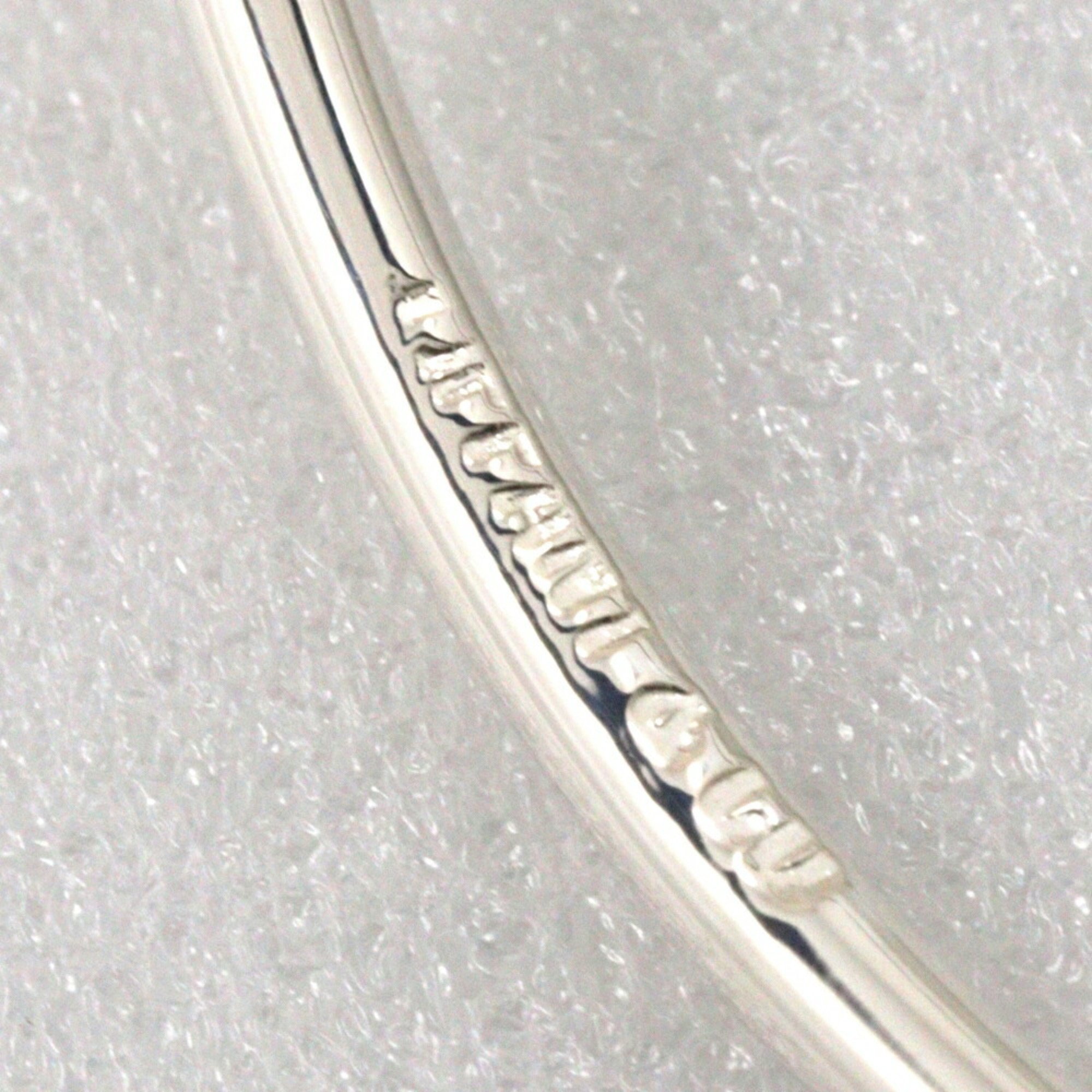 Tiffany TIFFANY&Co. Hook & Eye Bangle Silver 925 x K14 Yellow Gold Approx. 6.5g Women's