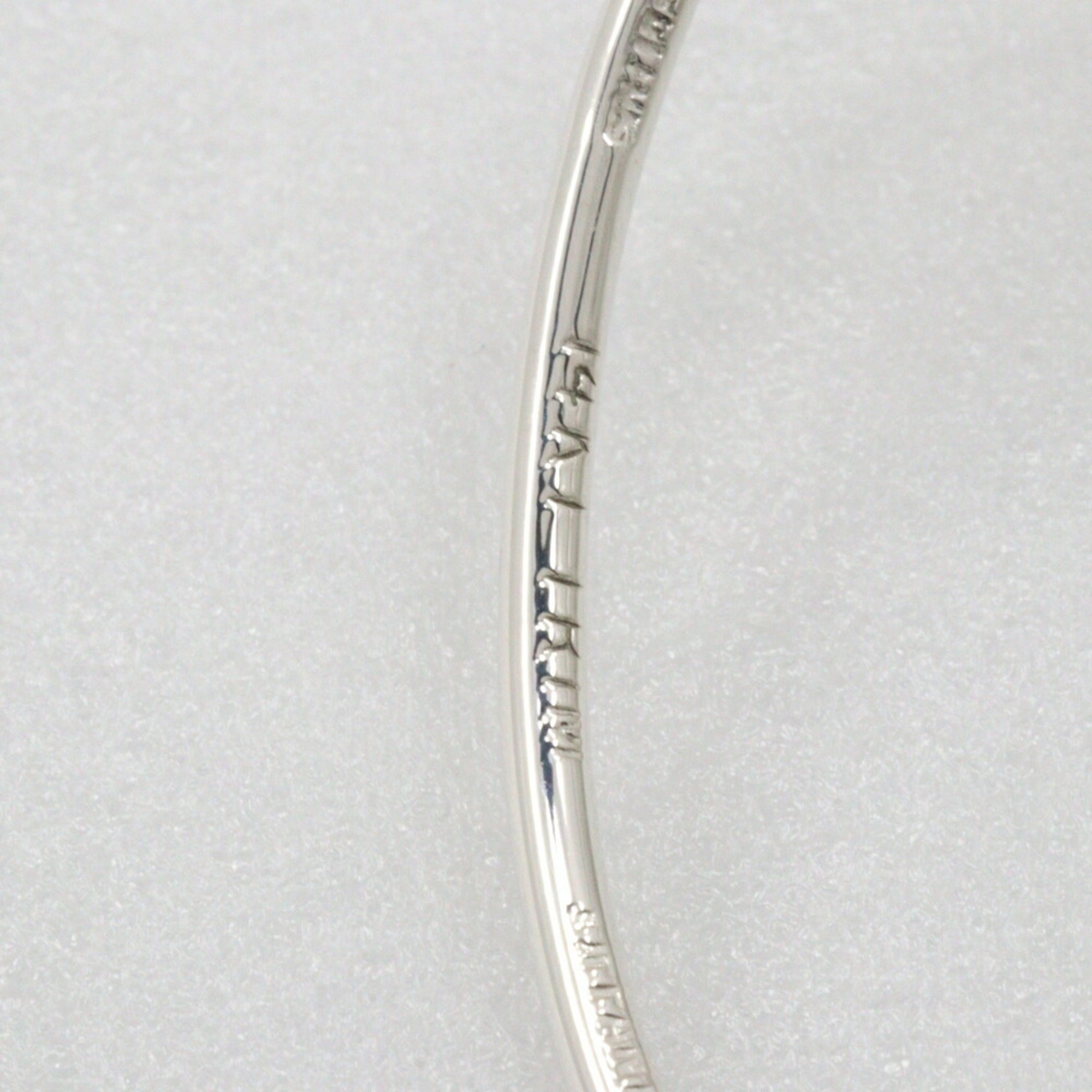 Tiffany TIFFANY&Co. Hook & Eye Bangle Silver 925 x K14 Yellow Gold Approx. 6.5g Women's