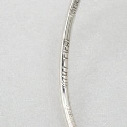 Tiffany TIFFANY&Co. Hook & Eye Bangle Silver 925 x K14 Yellow Gold Approx. 6.5g Women's