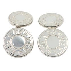 HERMES Serie Cufflinks Silver 925 Men's