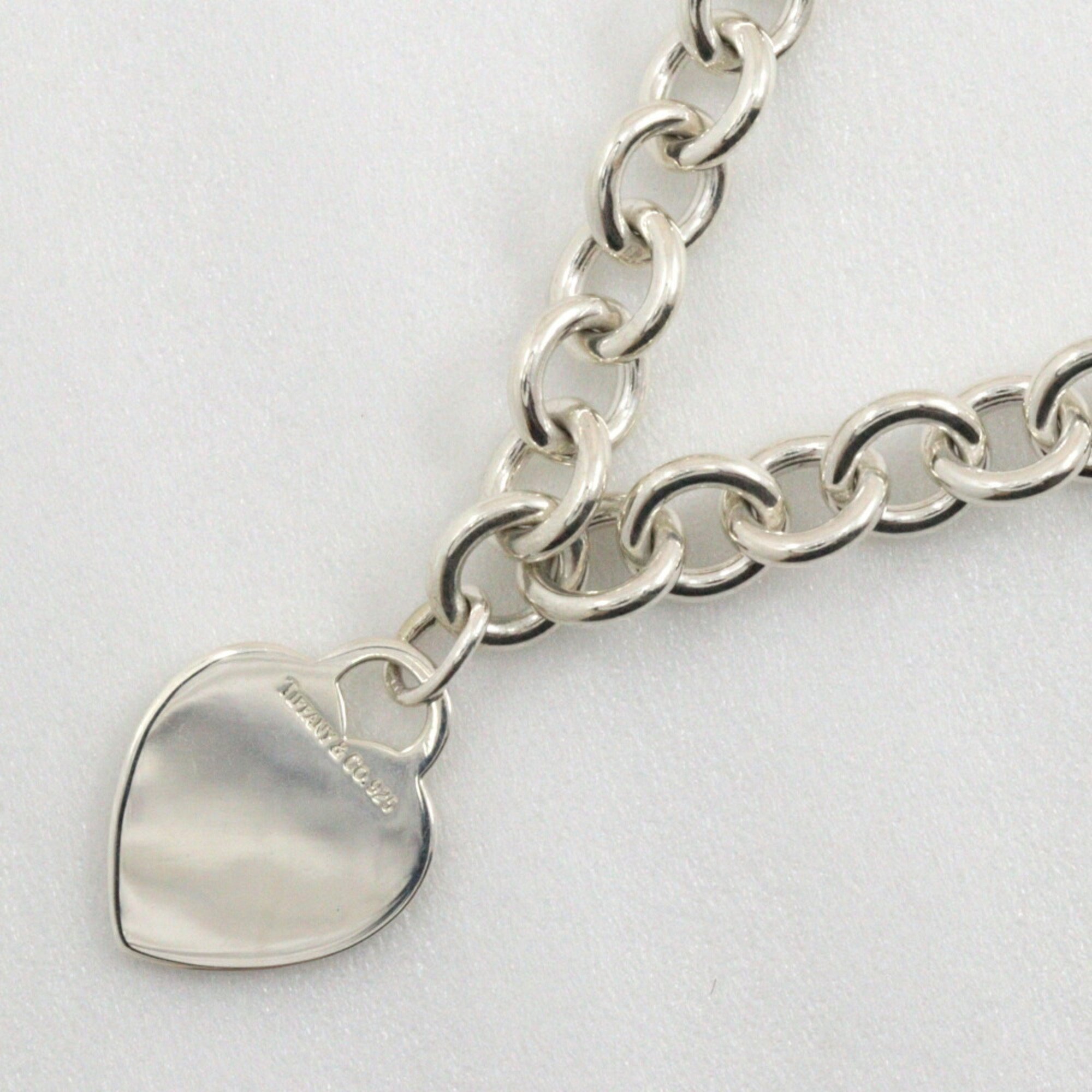 Tiffany TIFFANY&Co. Return to Necklace Heart Tag Silver 925 Approx. 65.8g TIFFANY & Co. Women's