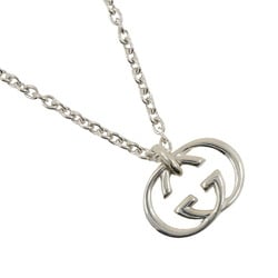 Gucci Interlocking G Necklace Silver 925 Approx. 25.8g Unisex