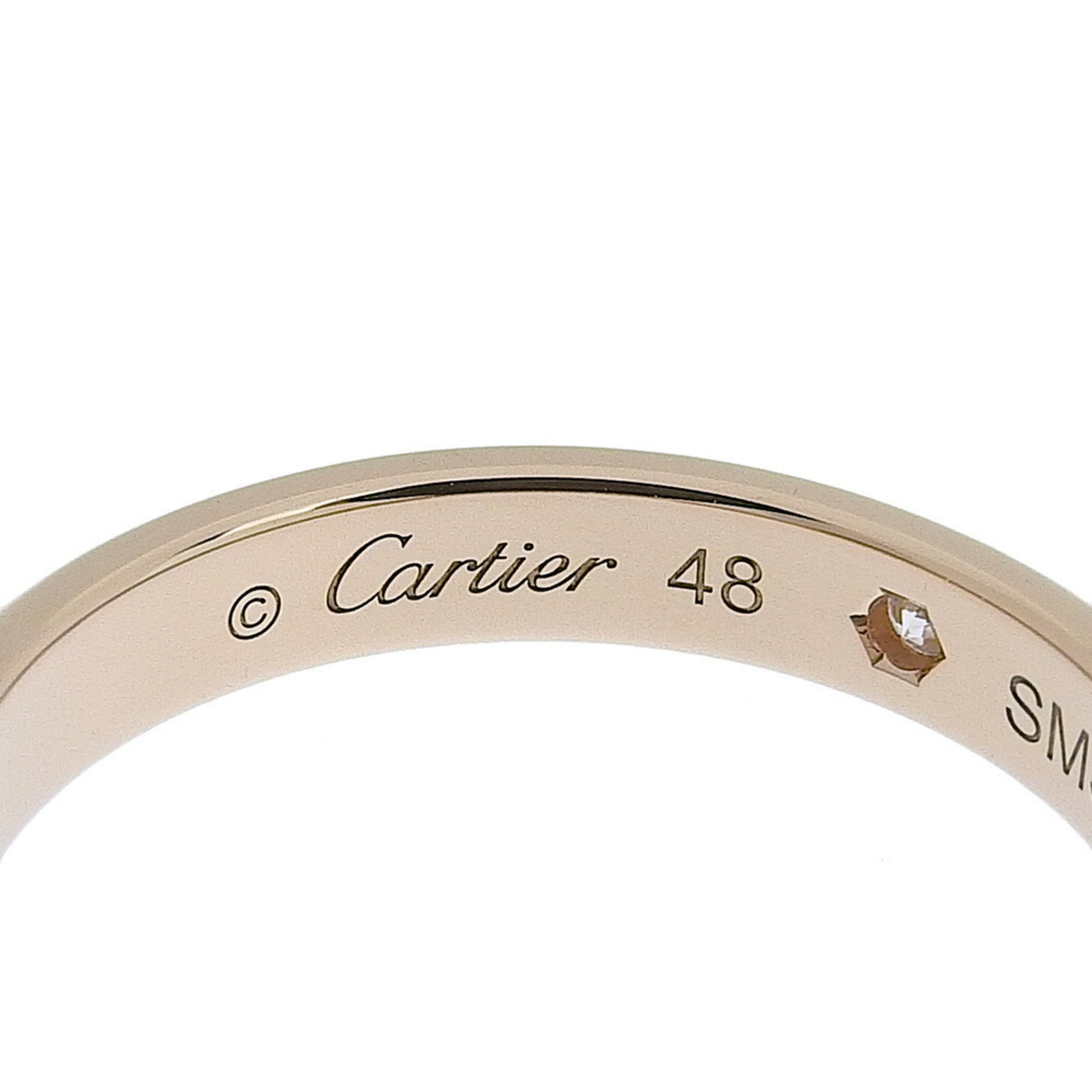 Cartier C Do Wedding size 8 ring B4232300 K18 pink gold x diamond approx. 3.0g ladies