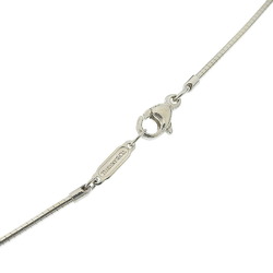 Tiffany TIFFANY&Co. Pierced Cross Choker Omega Chain Silver 925 Approx. 6.9g Piast Women's