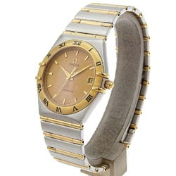 OMEGA Constellation watch cal.1532 1212.10 Stainless steel x YG Quartz Analog display Gold dial Men's