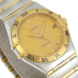 OMEGA Constellation watch cal.1532 1212.10 Stainless steel x YG Quartz Analog display Gold dial Men's