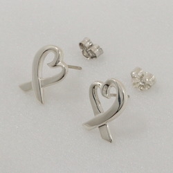 Tiffany TIFFANY&Co. Loving Heart Earrings Paloma Picasso Silver 925 Approx. 2.3g heart Ladies