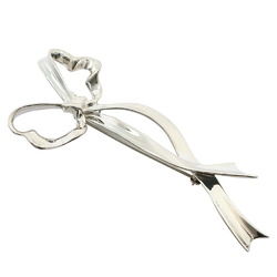 Tiffany TIFFANY&Co. Ribbon Brooch Silver 925 Approx. 13.7g Ladies