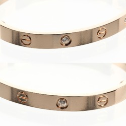 Cartier Love Bracelet K18 PG Pink Gold 4P Diamond Approx. 32.81g