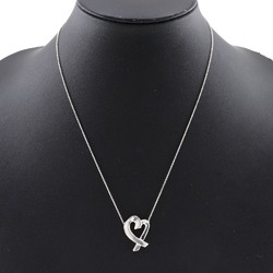 Tiffany TIFFANY&Co. Loving Heart Necklace Paloma Picasso K18 Yellow Gold Approx. 5.1g heart Ladies