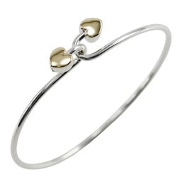 Tiffany & Co. Heart Bangle, 925 Silver x 18K Yellow Gold, approx. 8.7g, Heart, Women's, I213023178