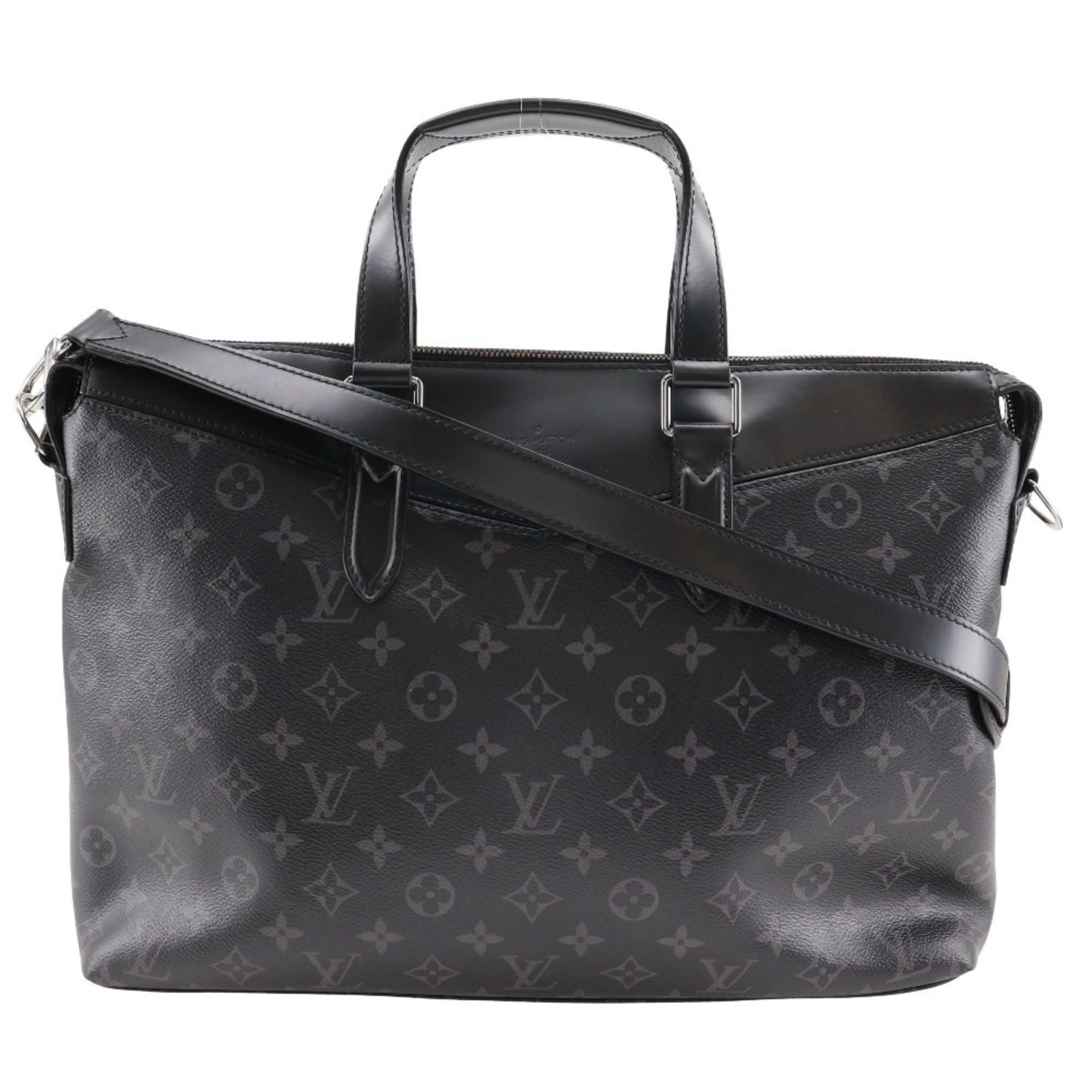 Louis Vuitton LOUIS VUITTON Explorer Bag Shoulder M40566 x Monogram Eclipse Canvas Black 2way Double Men's