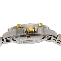 TAG HEUER Professional Watch 955.708G-2 Stainless Steel Gold Quartz Analog Display Ivory Dial Ladies