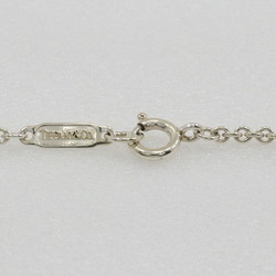 Tiffany TIFFANY&Co. Heart ribbon necklace Silver 925 x K18 yellow gold Approx. 6.2g Ladies