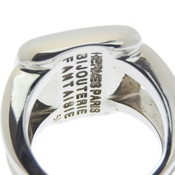 Hermes HERMES Corozo size 10.5 ring, silver, approx. 10.1g for women