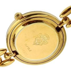 Gucci GUCCI Change Bezel Watch 11/12.2 Gold Plated Quartz Analog Display White Dial Ladies