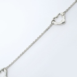 Tiffany TIFFANY&Co. Heart 3P Bracelet Elsa Peretti Silver 925 Approx. 3.0g Open Women's