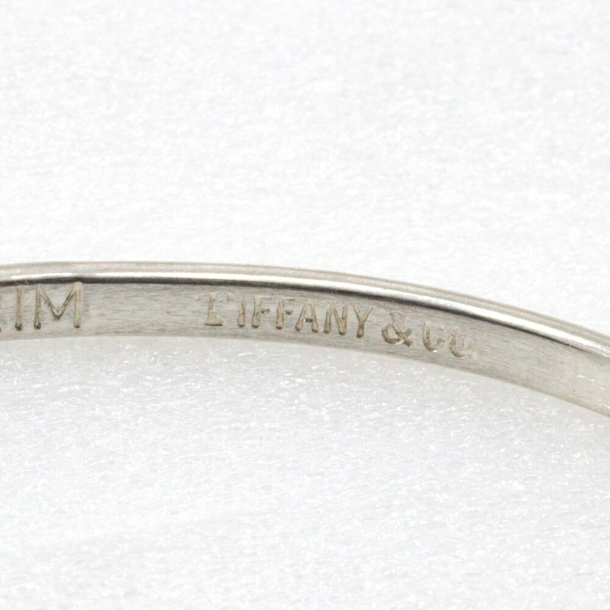 Tiffany & Co. Hook Eye Bangle Double Heart Silver 925 x K14 Yellow Gold Approx. 5.3g Women's I222423066