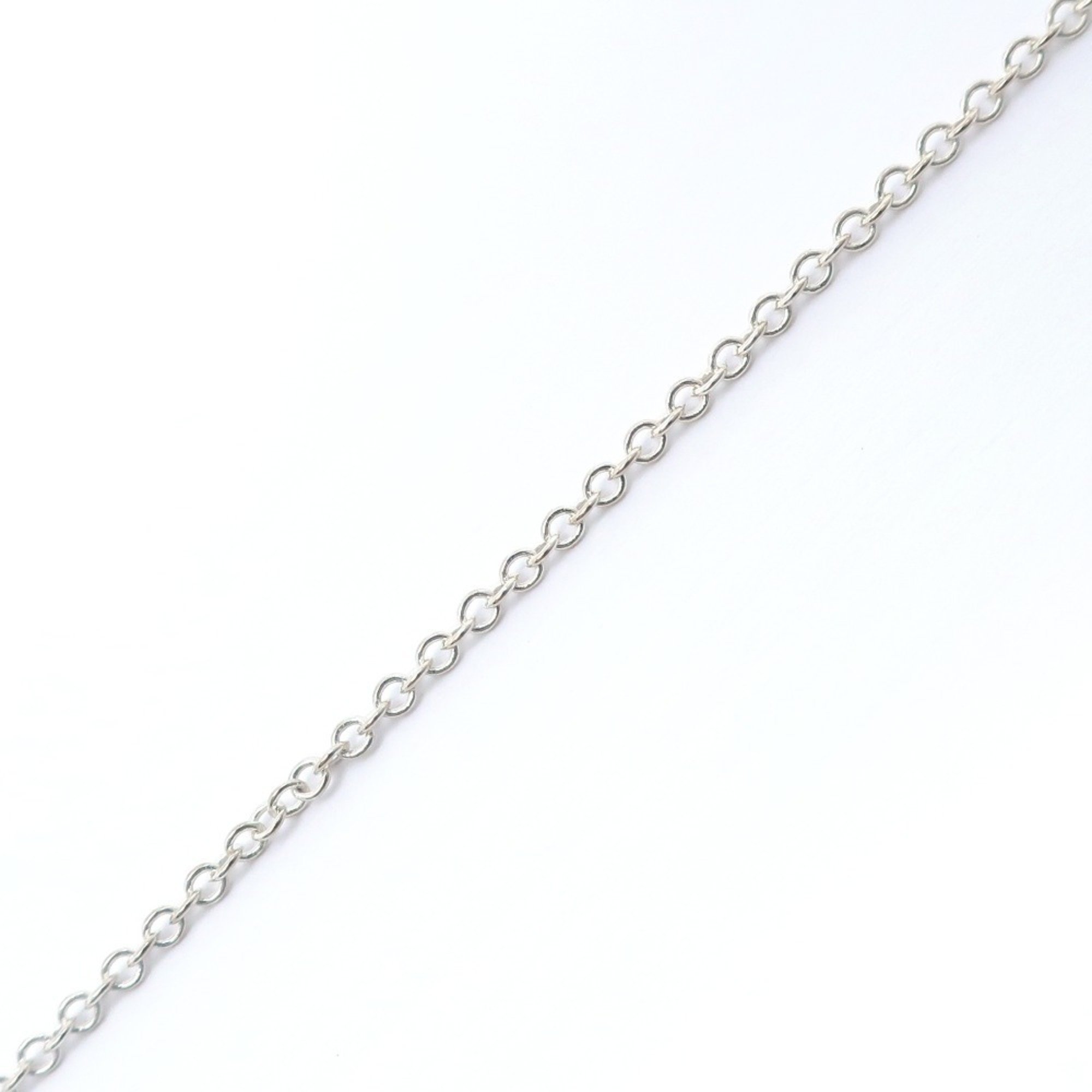 Tiffany TIFFANY&Co. Madonna Necklace Elsa Peretti Silver 925 Approx. 5.1g Women's