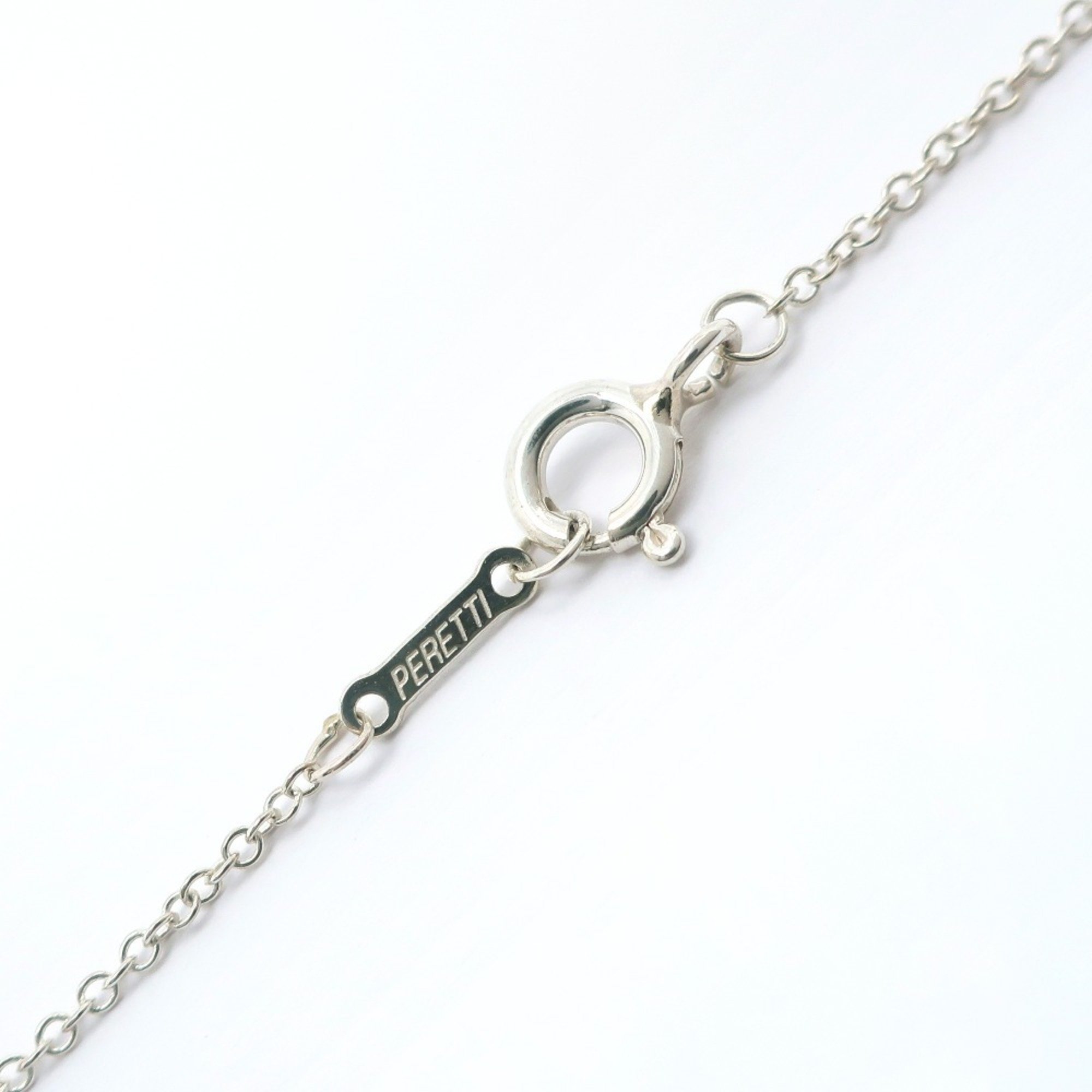 Tiffany TIFFANY&Co. Madonna Necklace Elsa Peretti Silver 925 Approx. 5.1g Women's