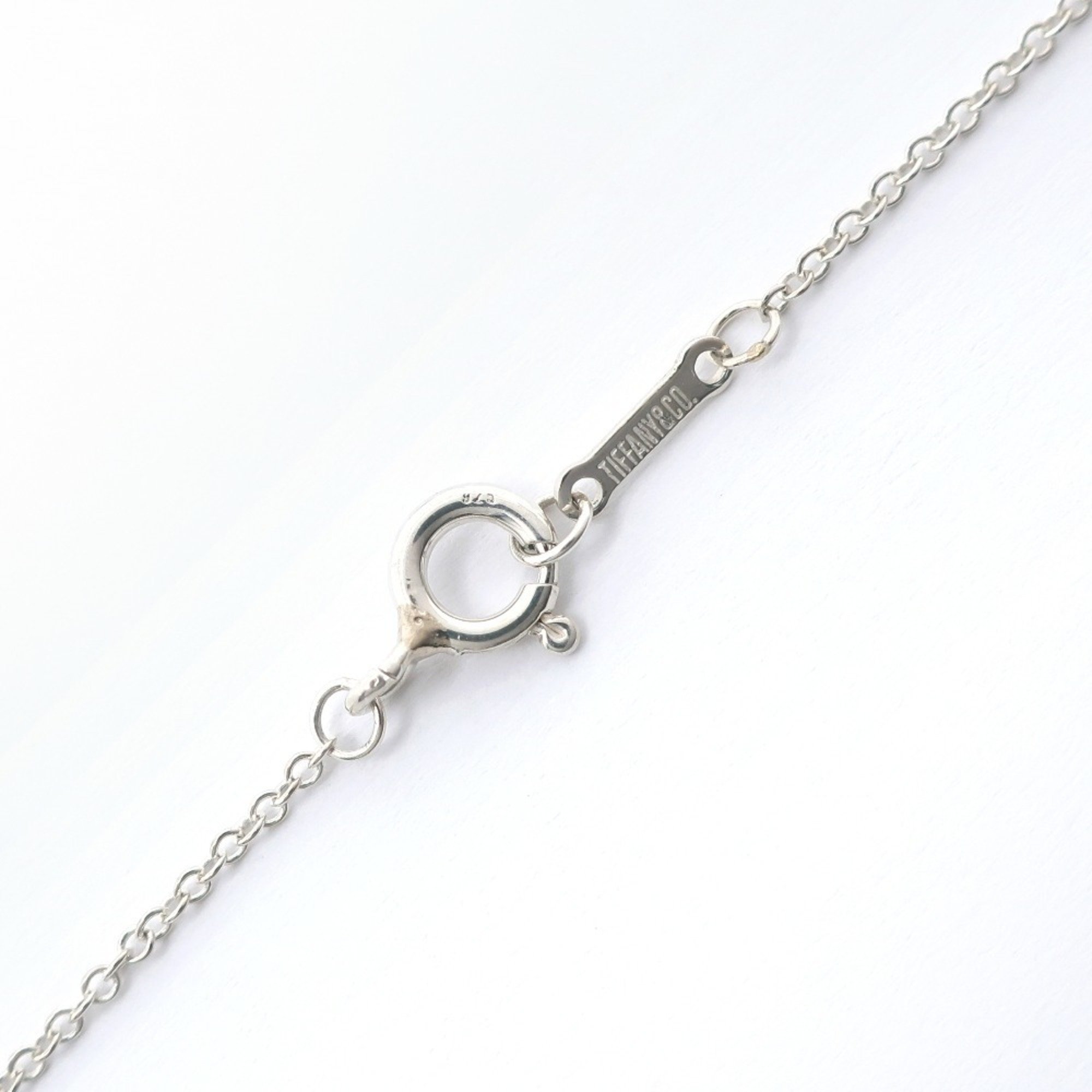 Tiffany TIFFANY&Co. Madonna Necklace Elsa Peretti Silver 925 Approx. 5.1g Women's