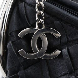 Chanel CHANEL Chain bag Tote Matelasse Coco mark Lambskin Black A5 Women's