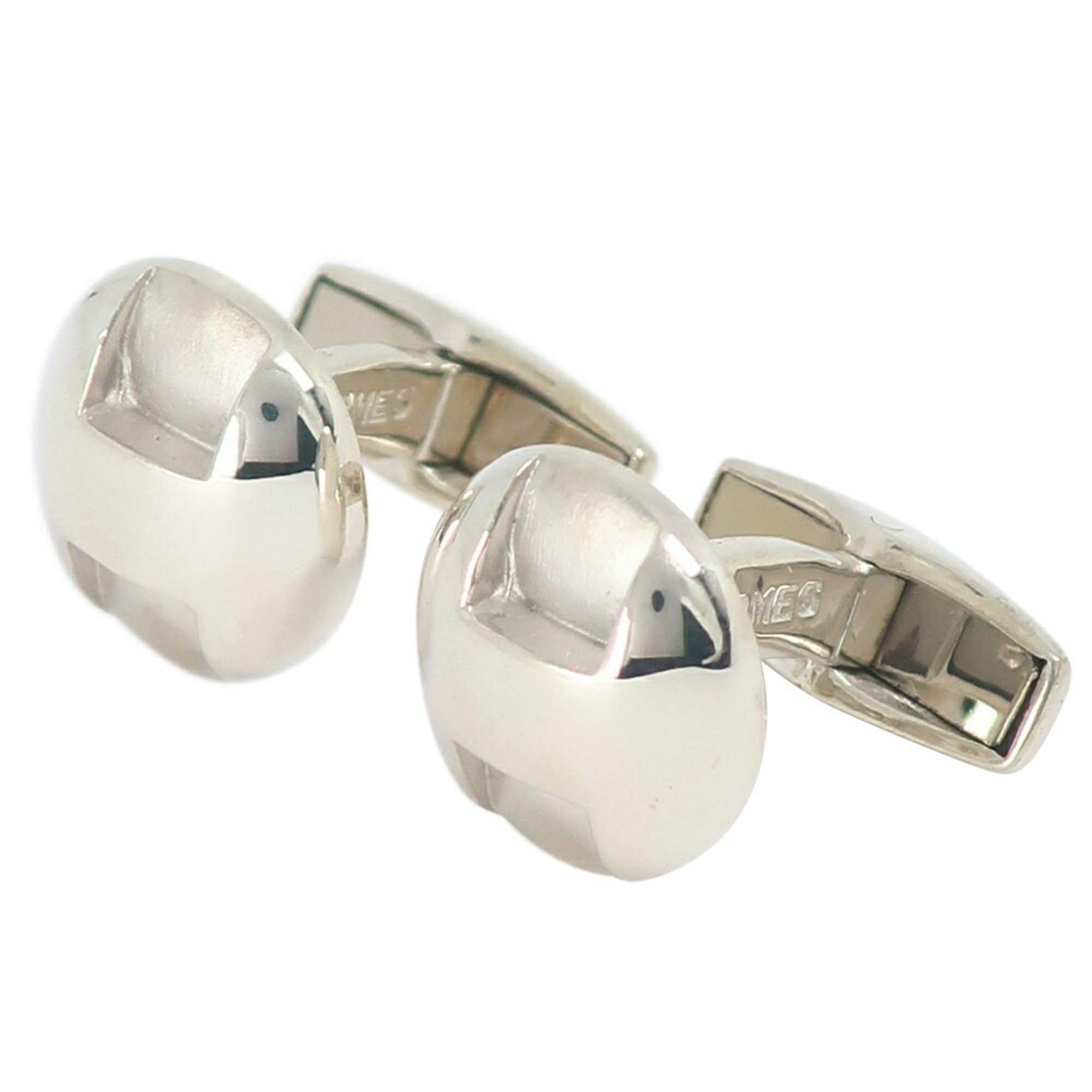 Hermes HERMES Cufflinks Silver 925 Men's