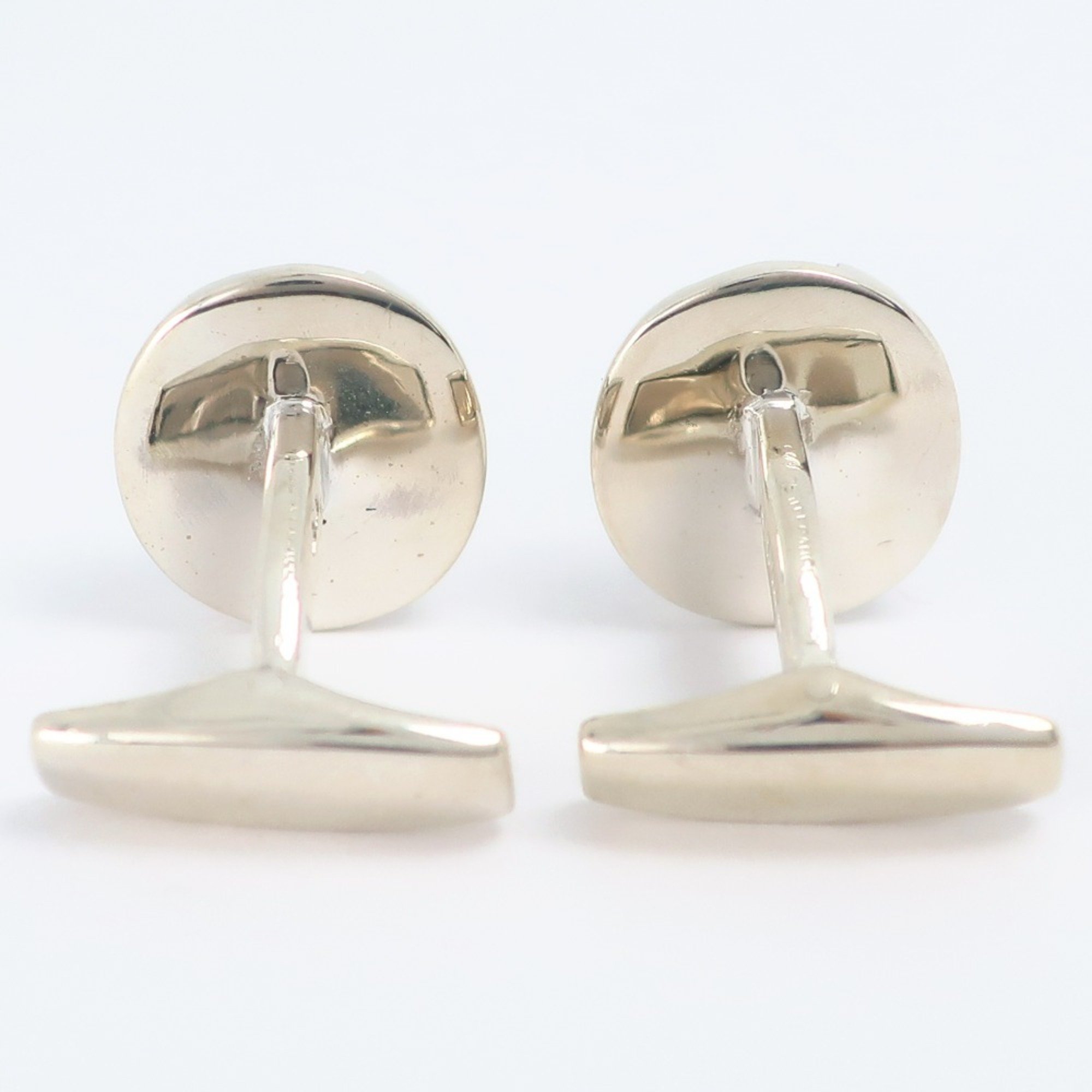 Hermes HERMES Cufflinks Silver 925 Men's